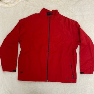 Nike Golf Storm Fit Jacket.  Red and black.  Size XL